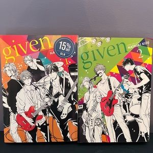 Given Manga Set- Books 1 & 2